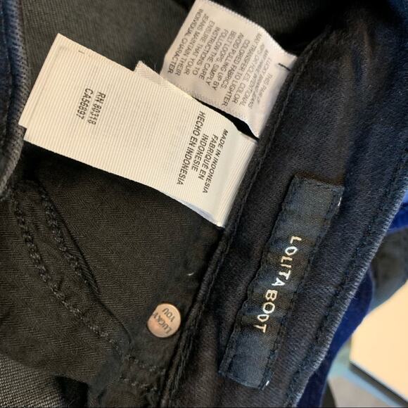 Lucky Brand Lolita Boot Black Pants 4 / 27 - Picture 14 of 14